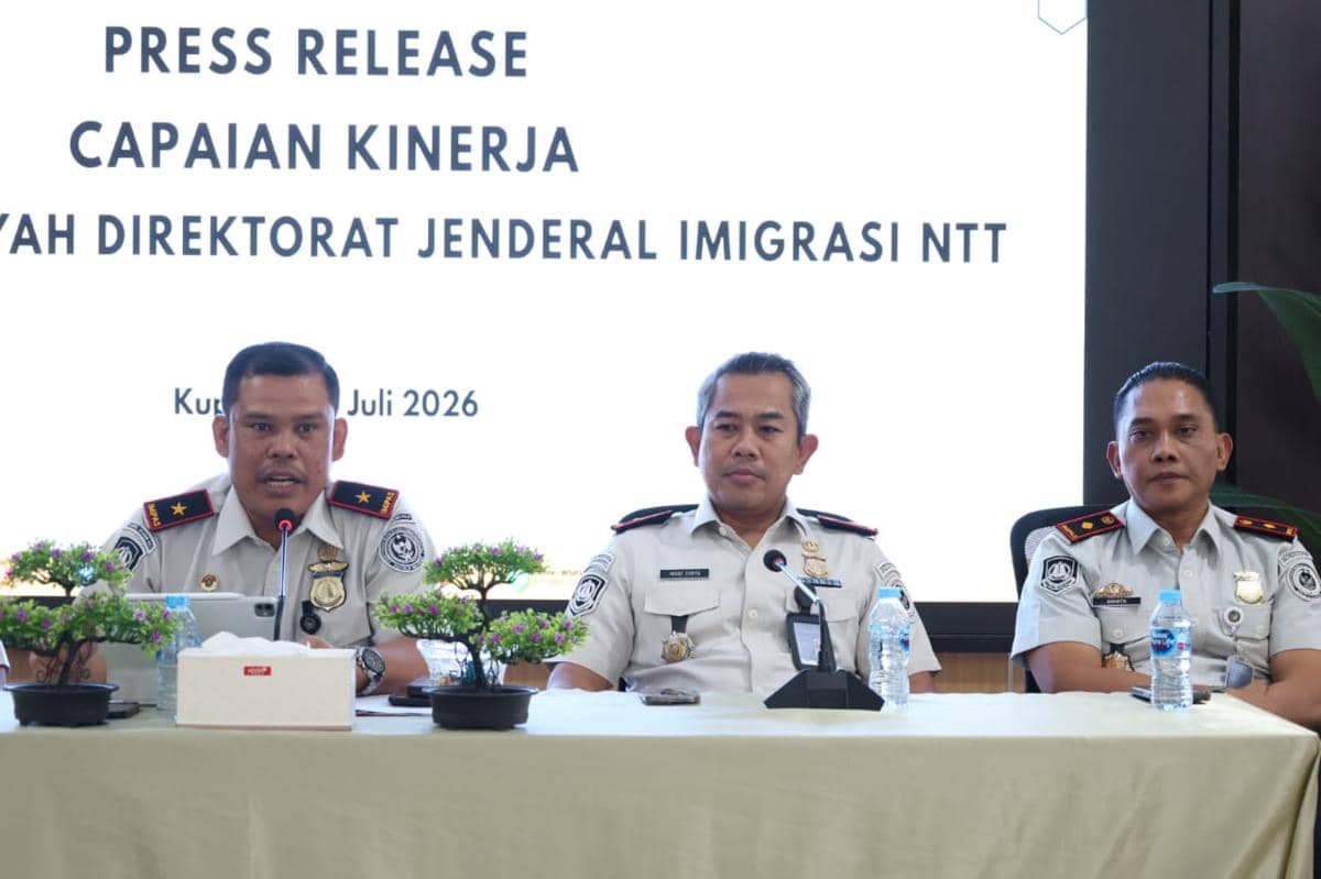 Imigrasi NTT Sumbang PNBP Rp18,39 Miliar ke Kas Negara hingga Juni 2026