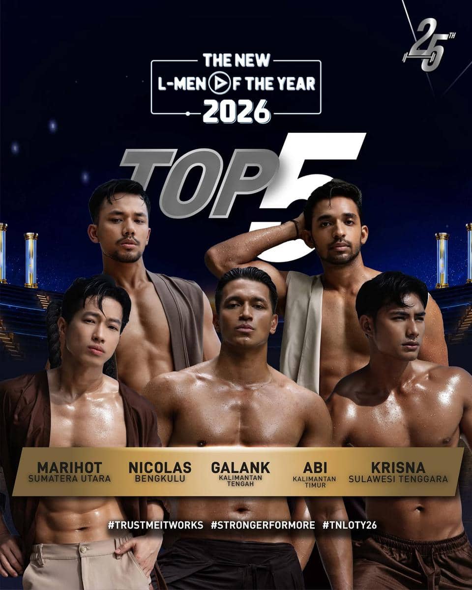 Hasil Lengkap Ajang The New L Men of The Year 2026