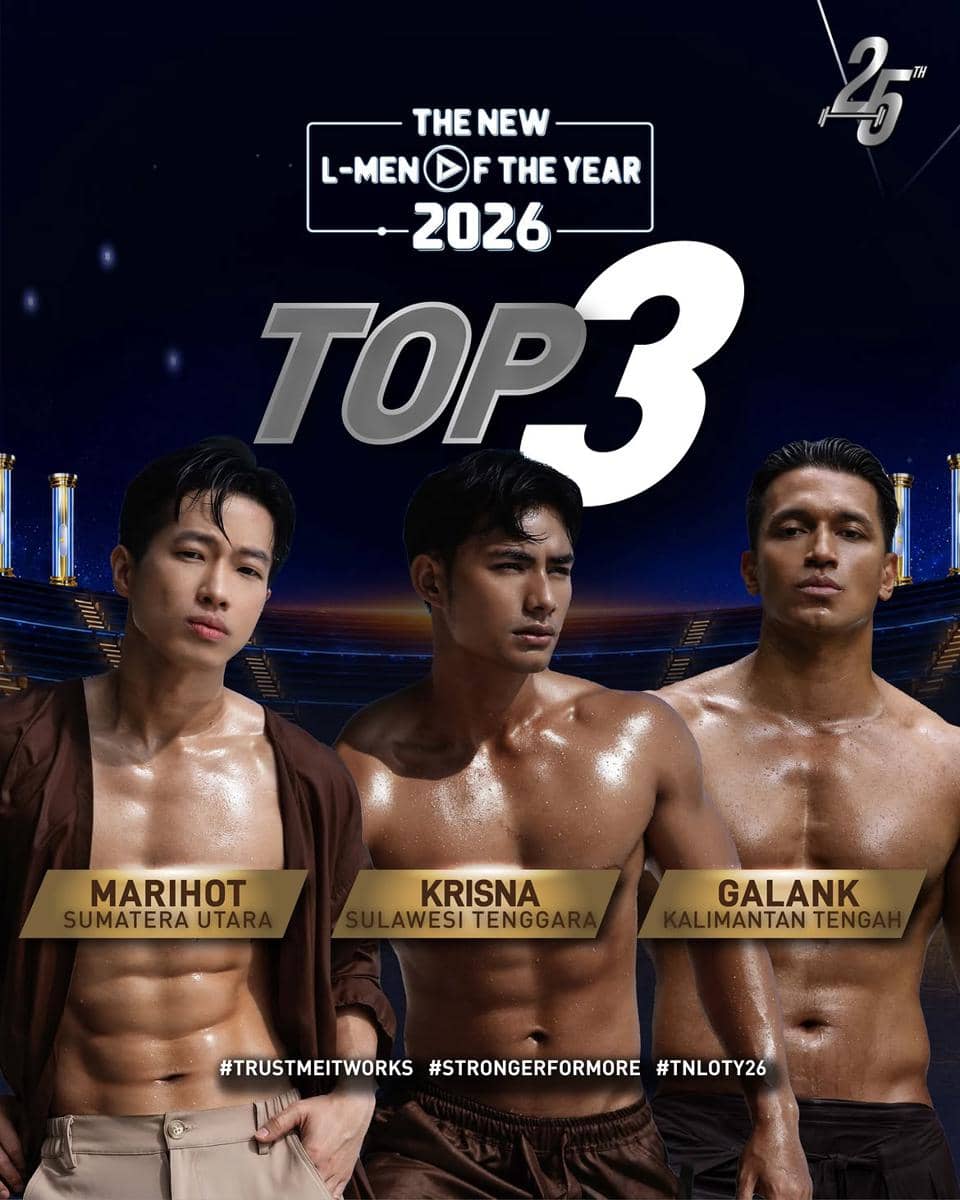 Hasil Lengkap Ajang The New L Men of The Year 2026
