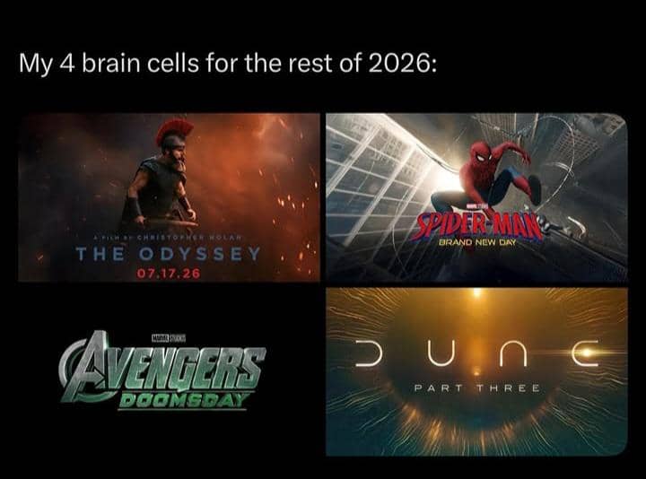 7 Meme Film-Film Keren Rilis Beruntun, Harus Siap Dana buat Beli Tiket