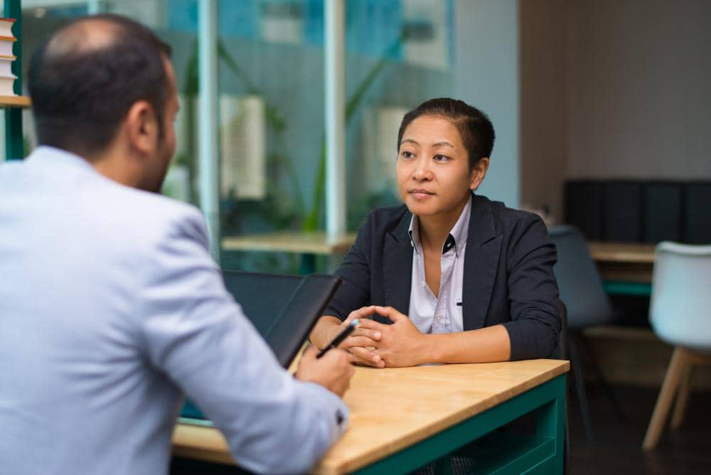ilustrasi interview kerja
