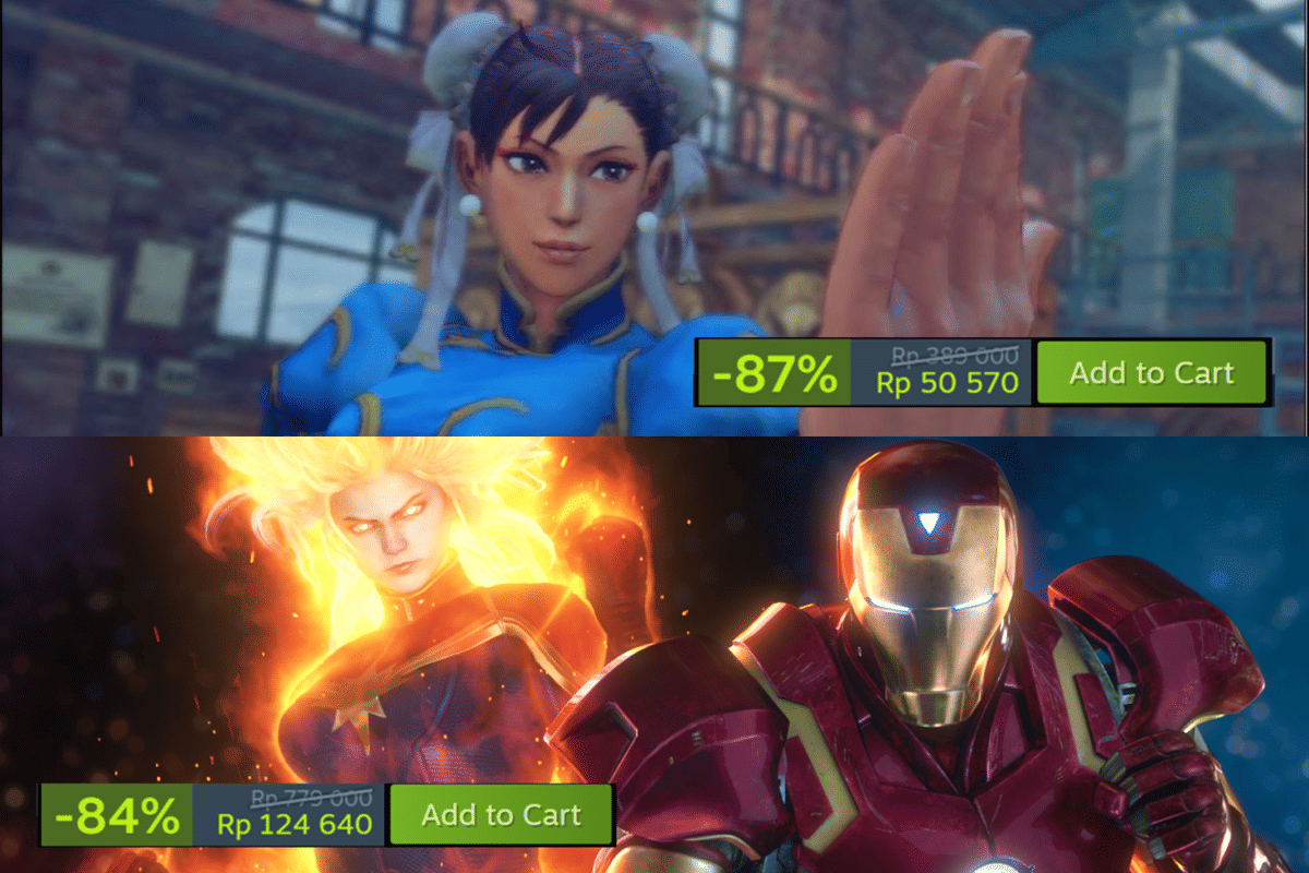 5 Rekomendasi Diskon Game Fighting Capcom di Steam Juli 2026