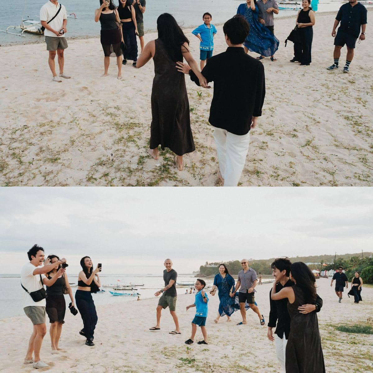 Agnes Naomi Dilamar Kekasih di Pinggir Pantai (instagram.com/agnesnaomi)
