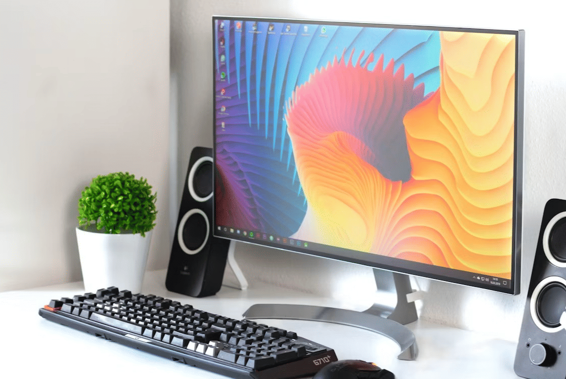 ilustrasi layar monitor