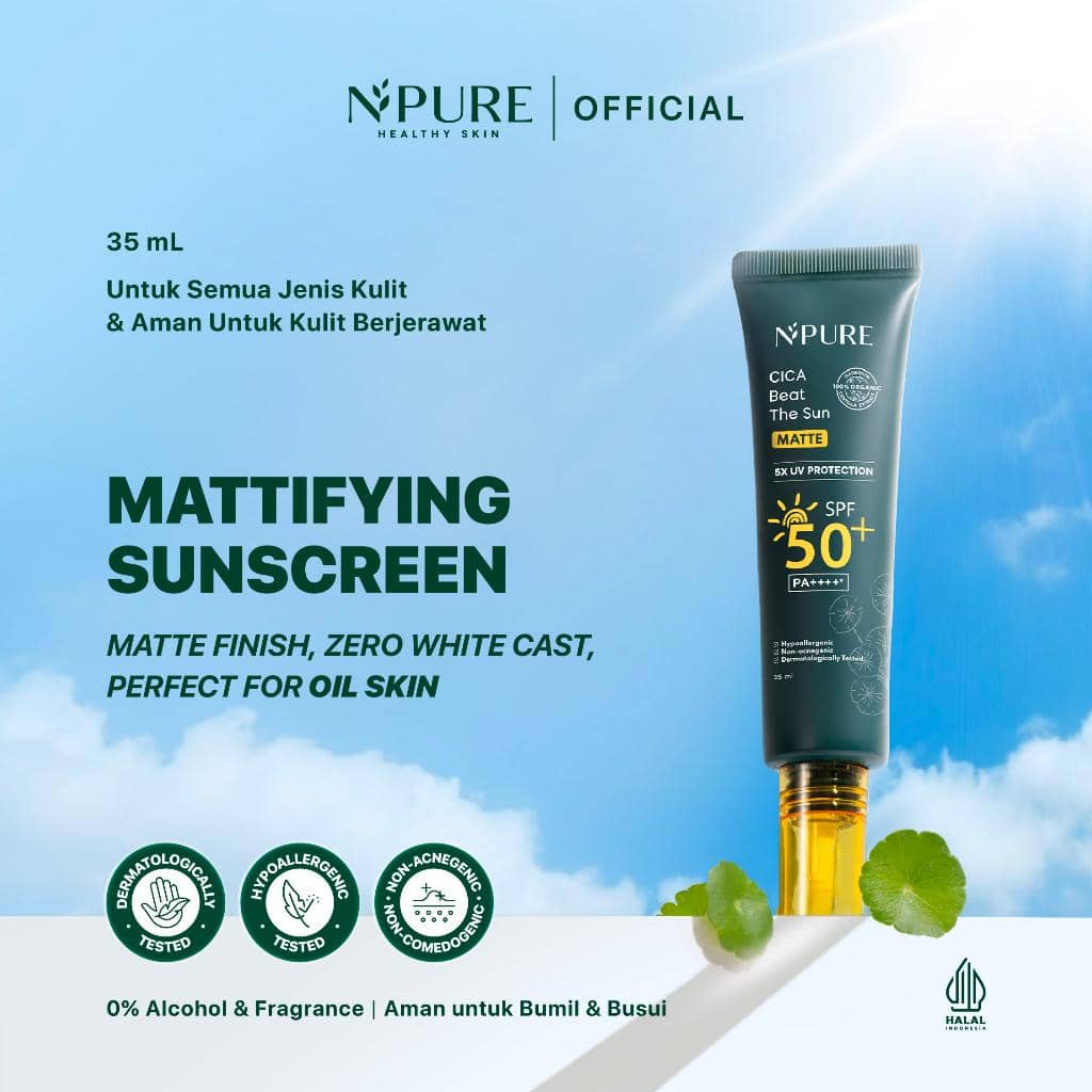 Npure Sunscreen Cica Beat The Sun Matte 