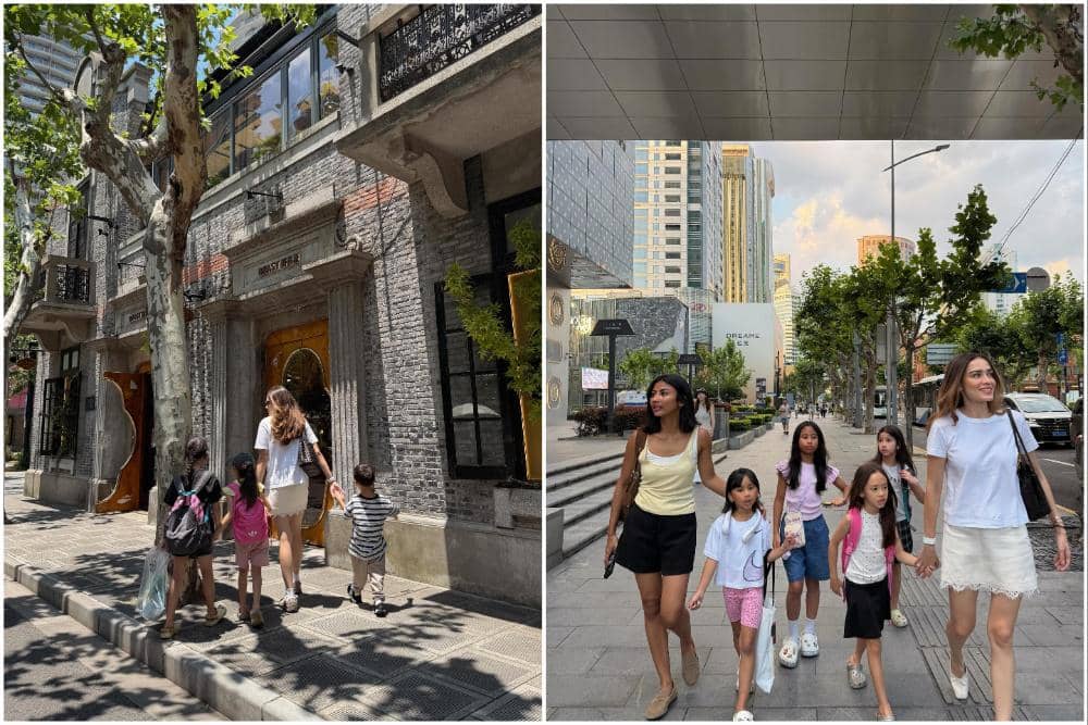 10 Potret Yasmin Wildblood ajak Anak Liburan ke Shanghai, Happy!