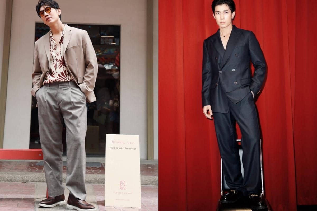 7 Inspirasi Outfit Formal ala Mew Suppasit, Tampil Berkelas!