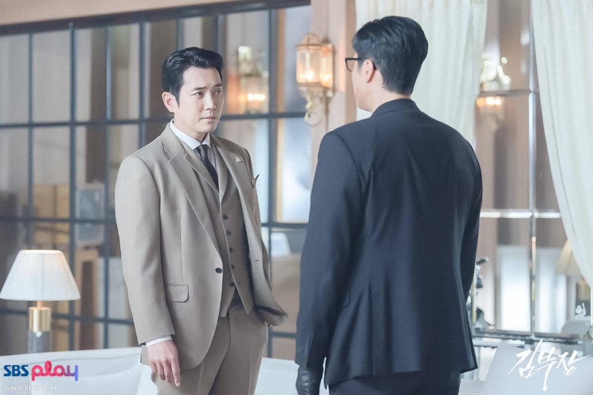 Joo Sang Wook di drakor Agent Kim Reactivated
