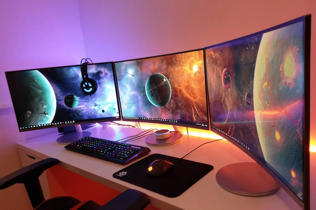 ilustrasi layar monitor