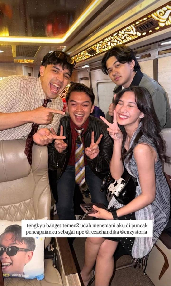 Sheila Dara dan Enzy Storia Ikut Tur NPD (instagram.com/rezachandika)