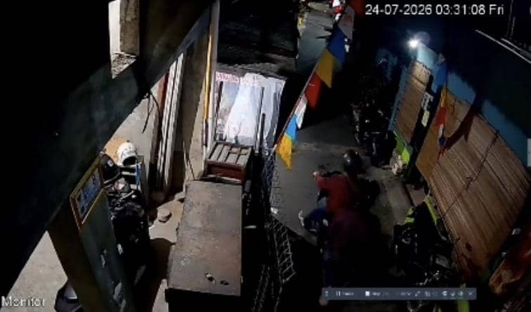 Hitungan 2 Menit, Aksi Pencurian Motor di Makasar Jaktim Terekam CCTV
