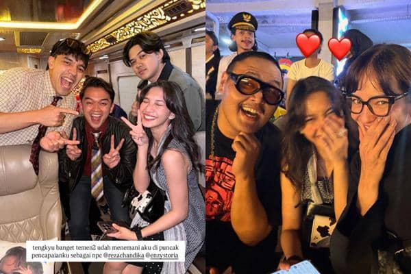 7 Potret Sheila Dara dan Enzy Storia Ikut Tur NPD, Fans Garis Keras