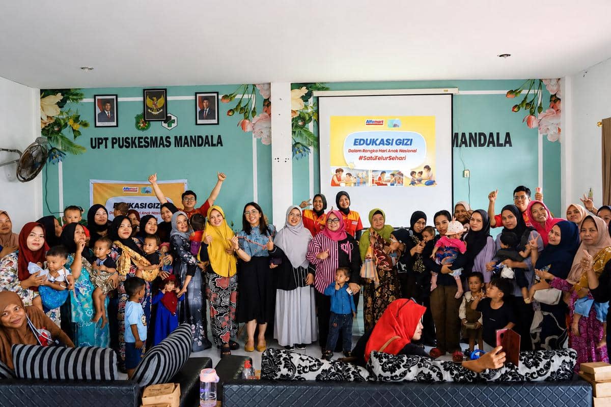 Alfamart Perkuat Upaya Cegah Stunting Lewat Edukasi Gizi, Satu Telur Sehari