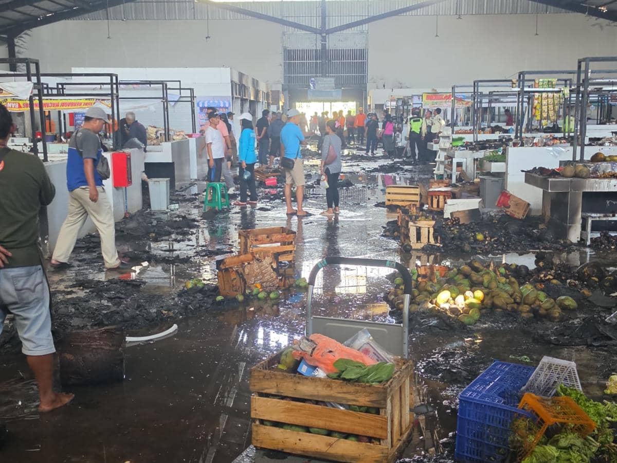 Gas Bocor, Pasmod BSB Ngaliyan Semarang Terbakar