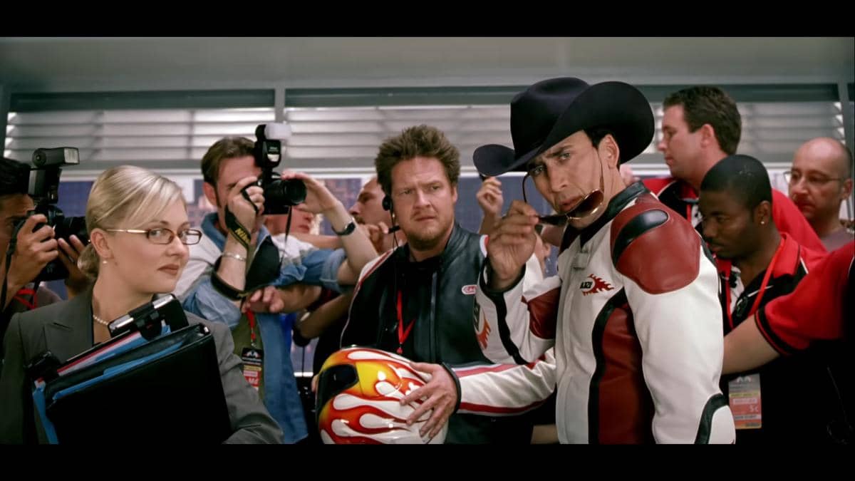 Nicolas Cage dalam film Ghost Rider (2007) (youtube.com/Sony Pictures Entertainment)