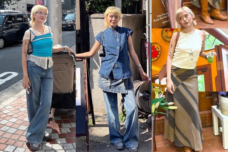Anti Monoton, Intip 9 Y2K Fashion Sonia Eryka buat Daily Look