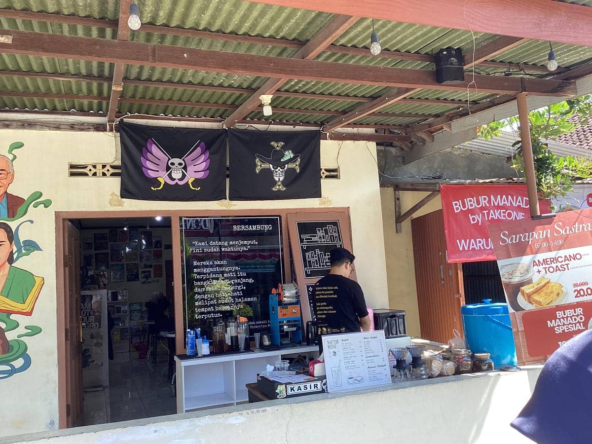 Potret Warung Sastra Jogja