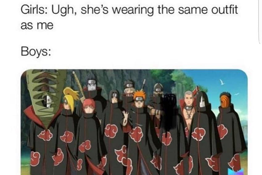 8 Meme Anime tentang Cowok-Cowok, Tingkah Mereka Suka Random