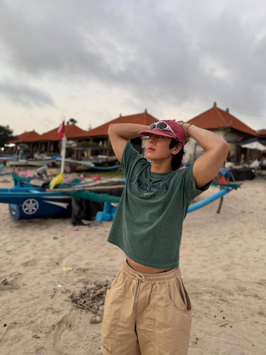 potret Yoonjae eks MYTRO liburan di Bali