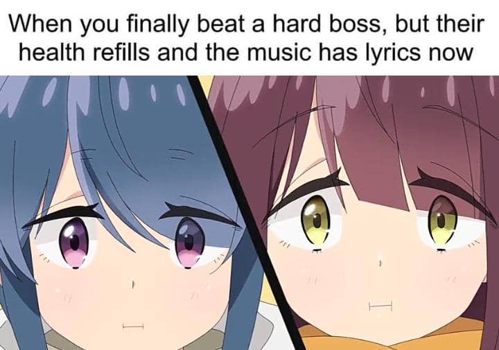 meme anime tentang bos terakhir