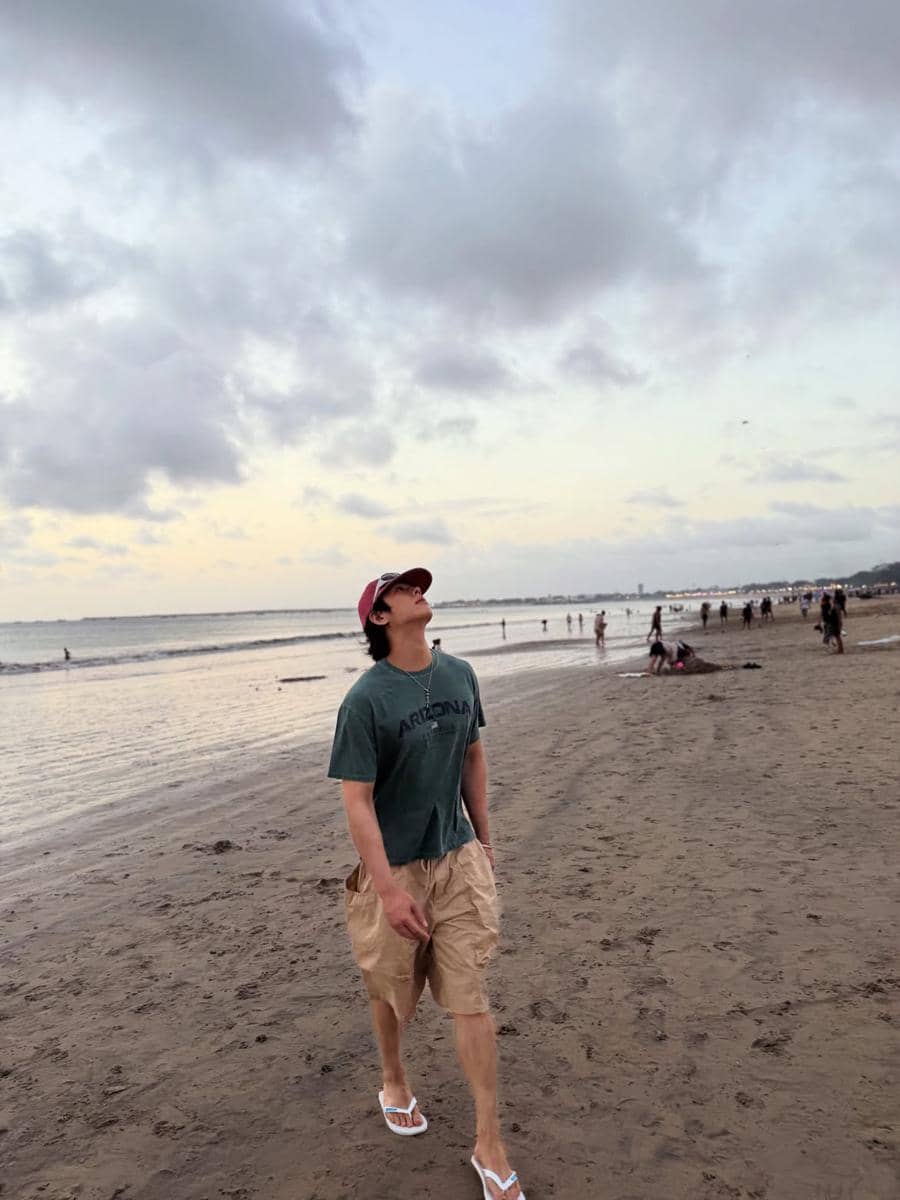 potret Yoonjae eks MYTRO liburan di Bali