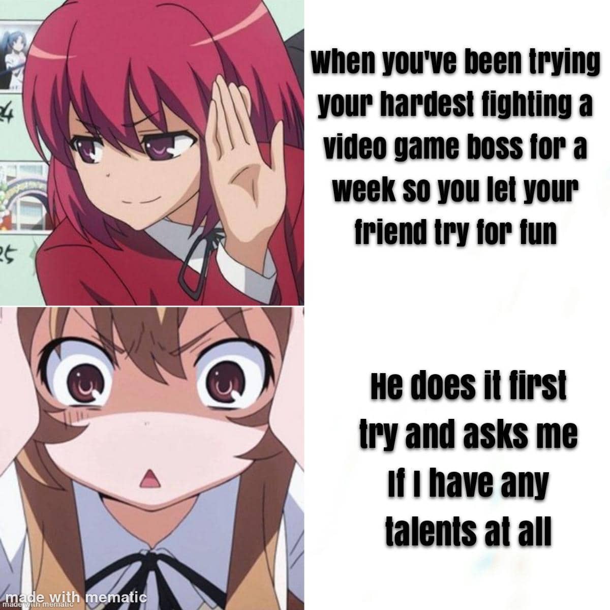 meme anime tentang bos terakhir