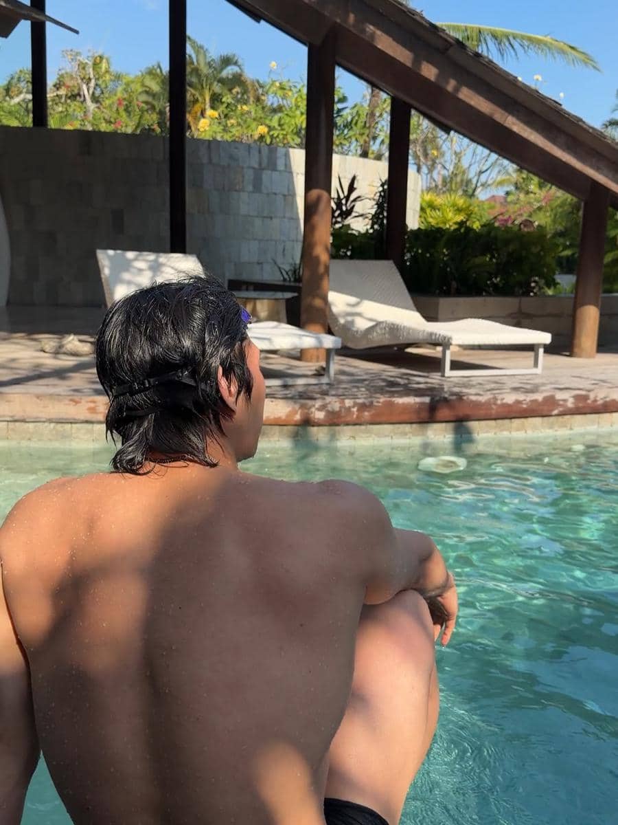 potret Yoonjae eks MYTRO liburan di Bali