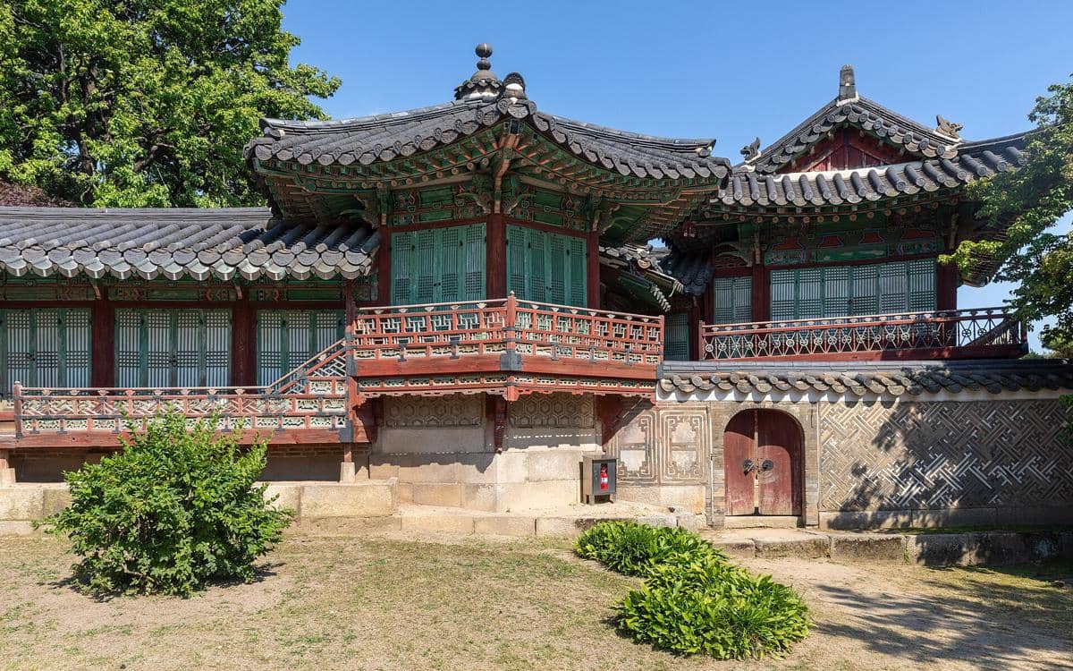 potret Istana Changdeokgung
