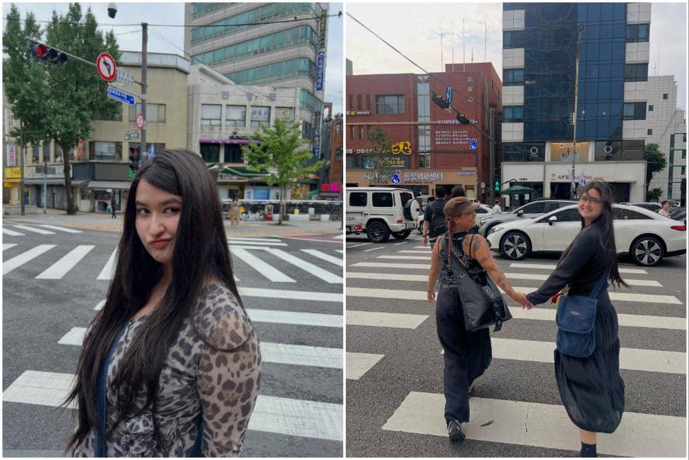 8 Potret Stephanie Poetri Jalan-jalan di Kota Seoul bareng Kakak