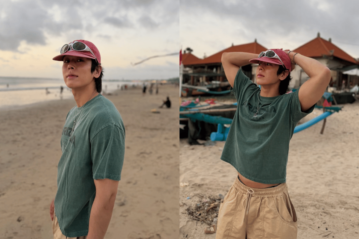 9 Potret Yoonjae eks MYTRO Liburan Bareng Woohyuk di Bali, Sans Abis!