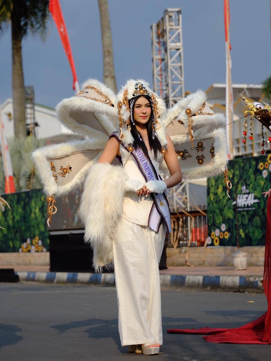 potret Puteri Indonesia di hari ketiga Jember Fashion Carnaval 2026 