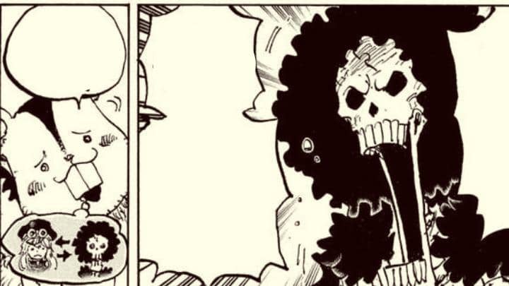 Ragnir dan Brook. (Dok. Shueisha, Eiichiro Oda/One Piece)