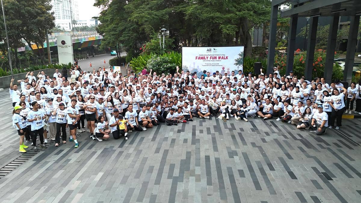 Accor Rayakan Hari Anak Nasional Lewat Fun Walk hingga Beasiswa ATFAC