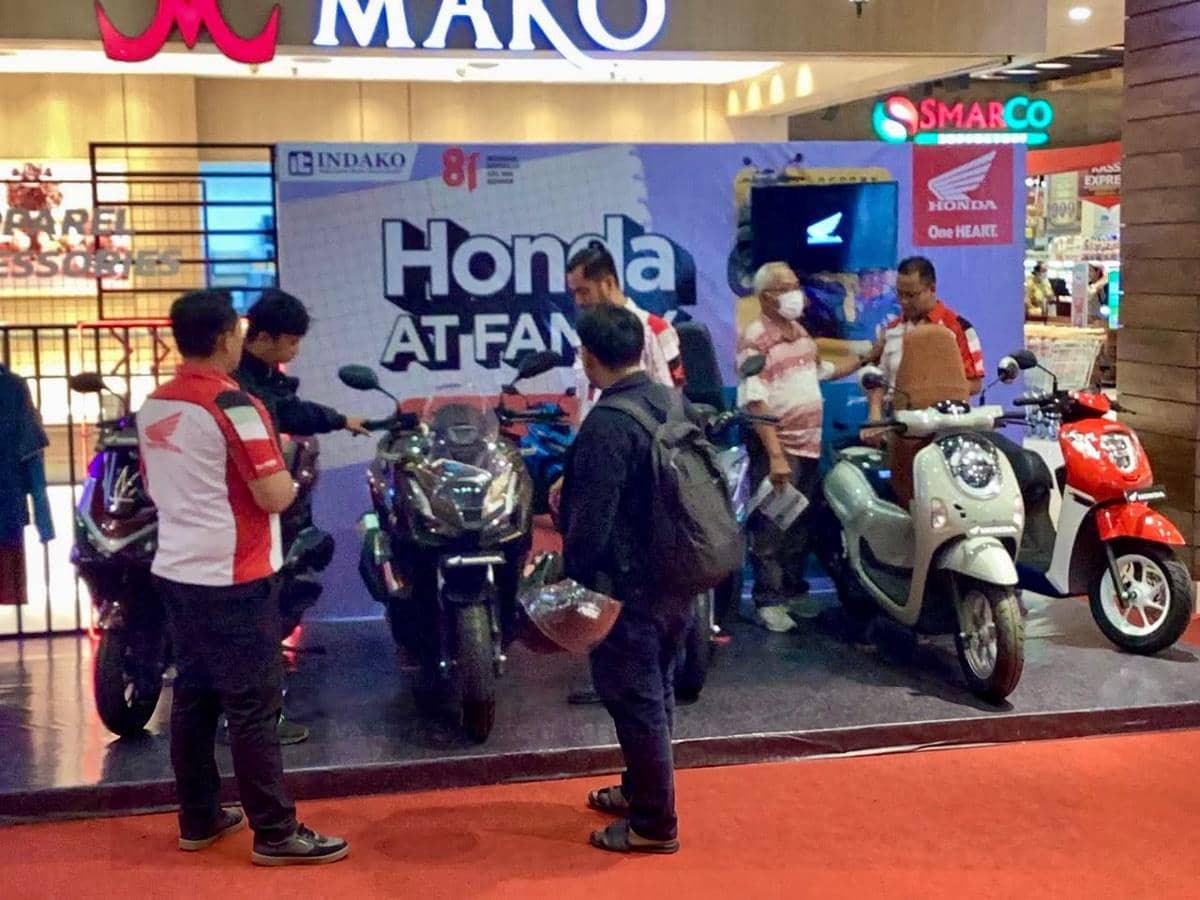 Honda AT Family Day Kembali Suguhkan Lini Skutik Impian