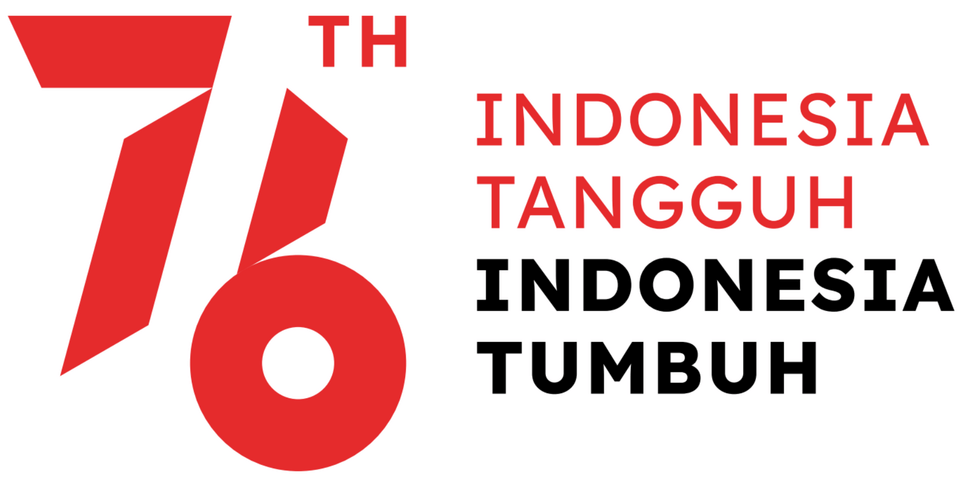 Logo HUT RI ke-76