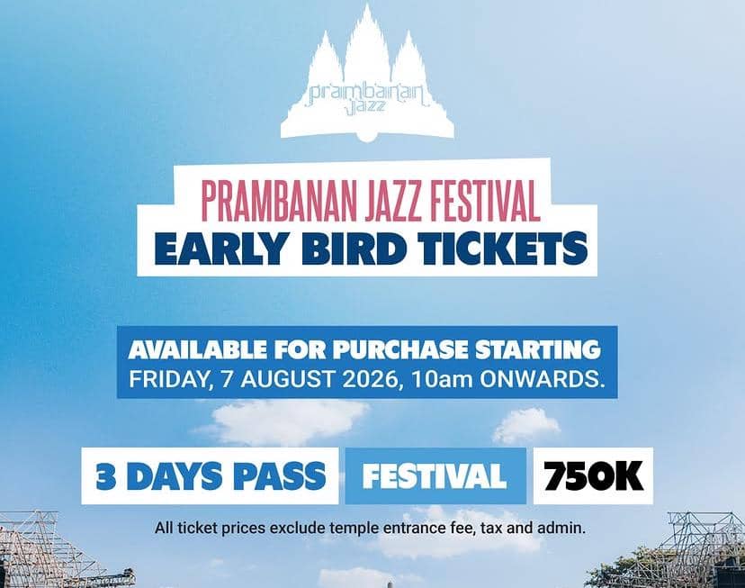 Harga Early Bird Prambanan Jazz Festival 2027 Naik, Fans Prediksi Lineup