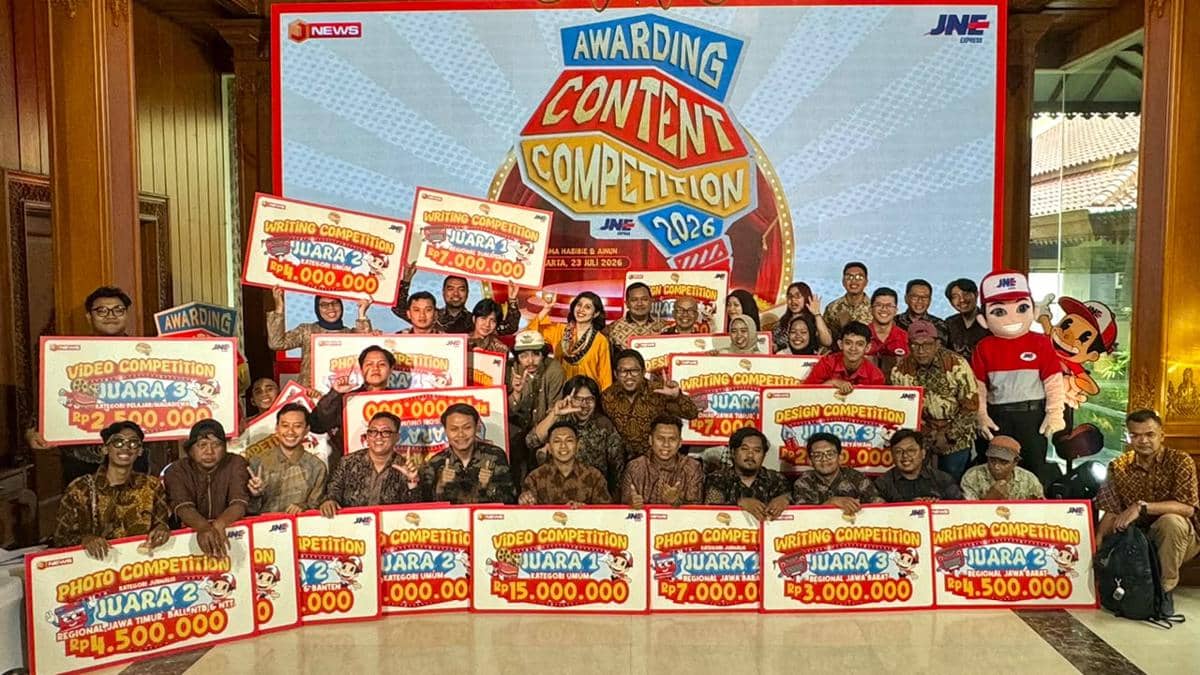 Puncak Penghargaan JNE Content Competition 2026 Resmi Digelar!