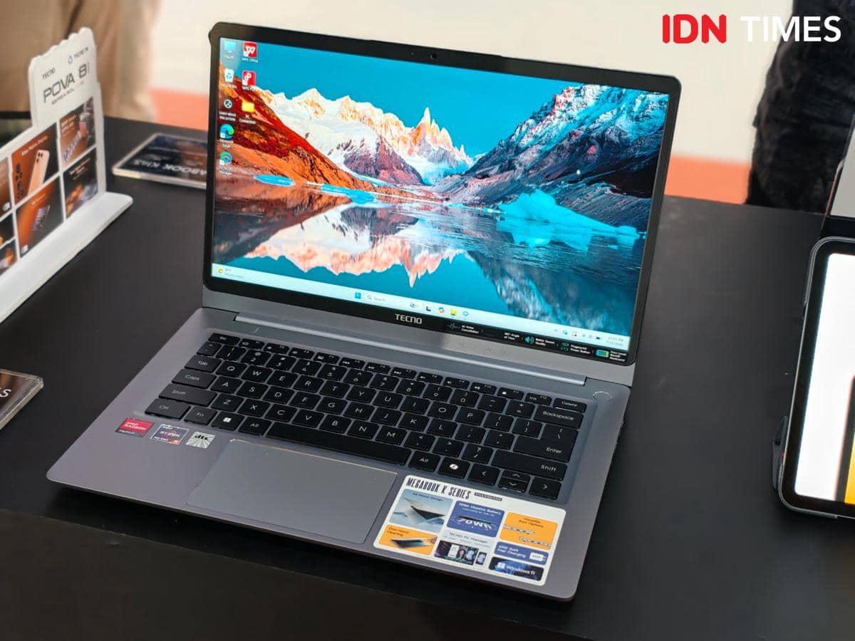Tecno Megabook K14S Hadir di Indonesia, Ini Spesifikasi dan Harganya