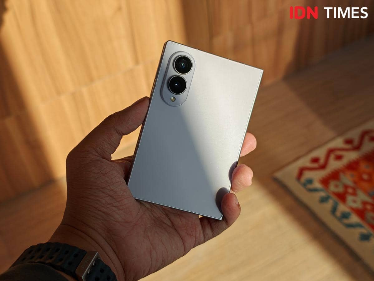 Samsung Galaxy Z Fold8 (IDN Times/Fatkhur Rozi)