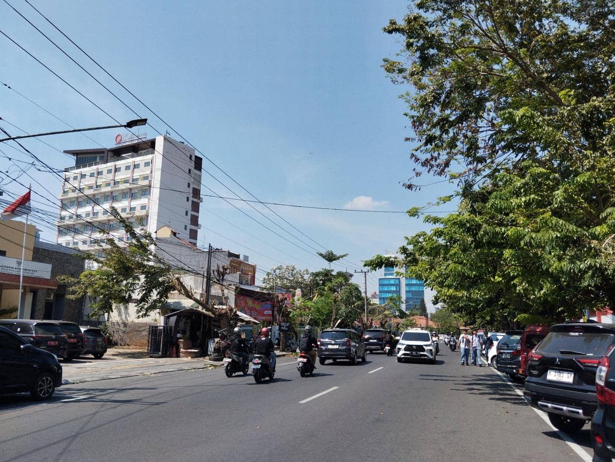 Cuaca panas di Kota Semarang. (IDN Times/Dhana Kencana)