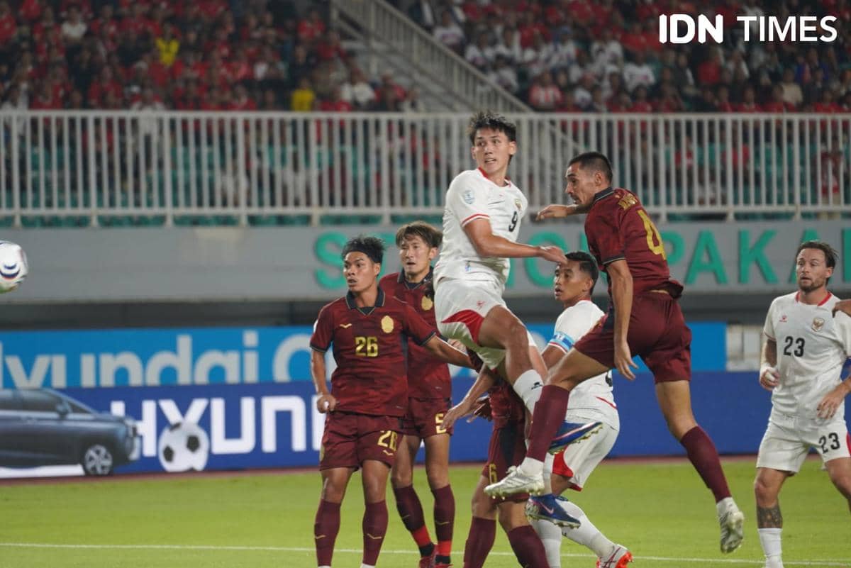 Babak I: Mitchell Baker Moncer, Bantu Indonesia Ungguli Kamboja 3-0