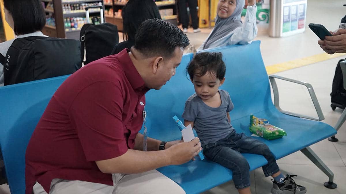 Peringatan Hari Anak Nasional KAI Bandara. (Dok. Istimewa)