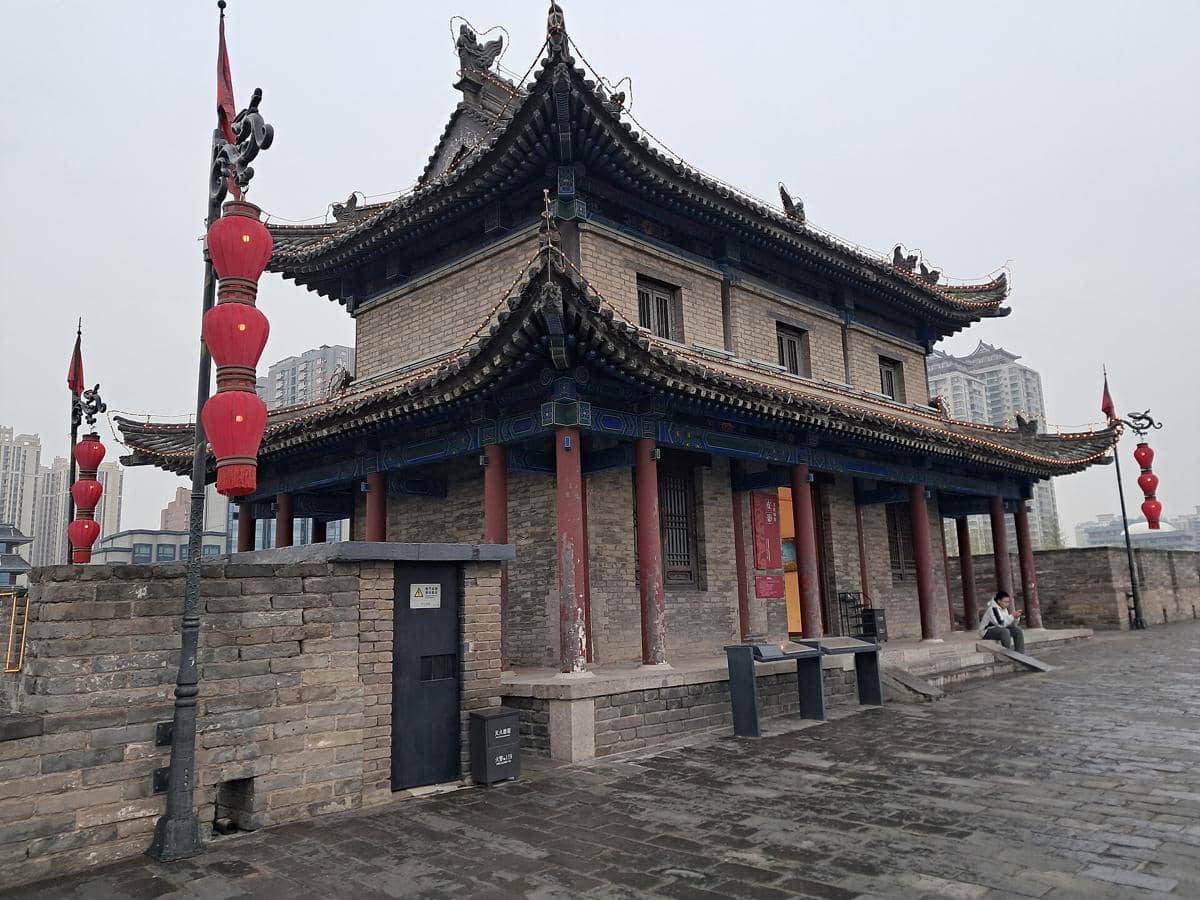 potret Xi'an City Wall