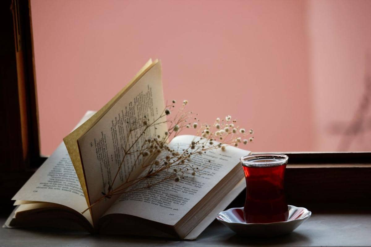 buku dan teh