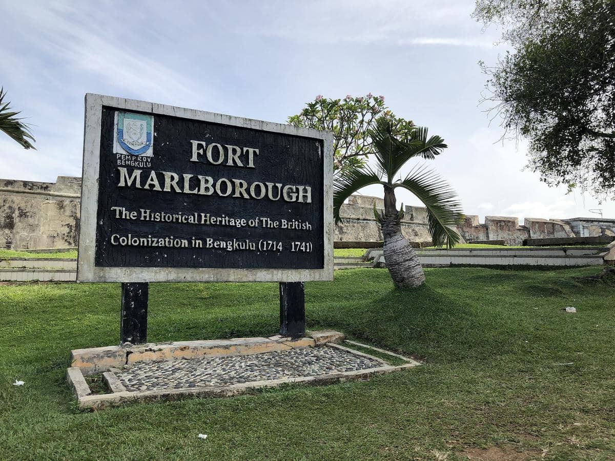 Benteng Marlborough, Bengkulu