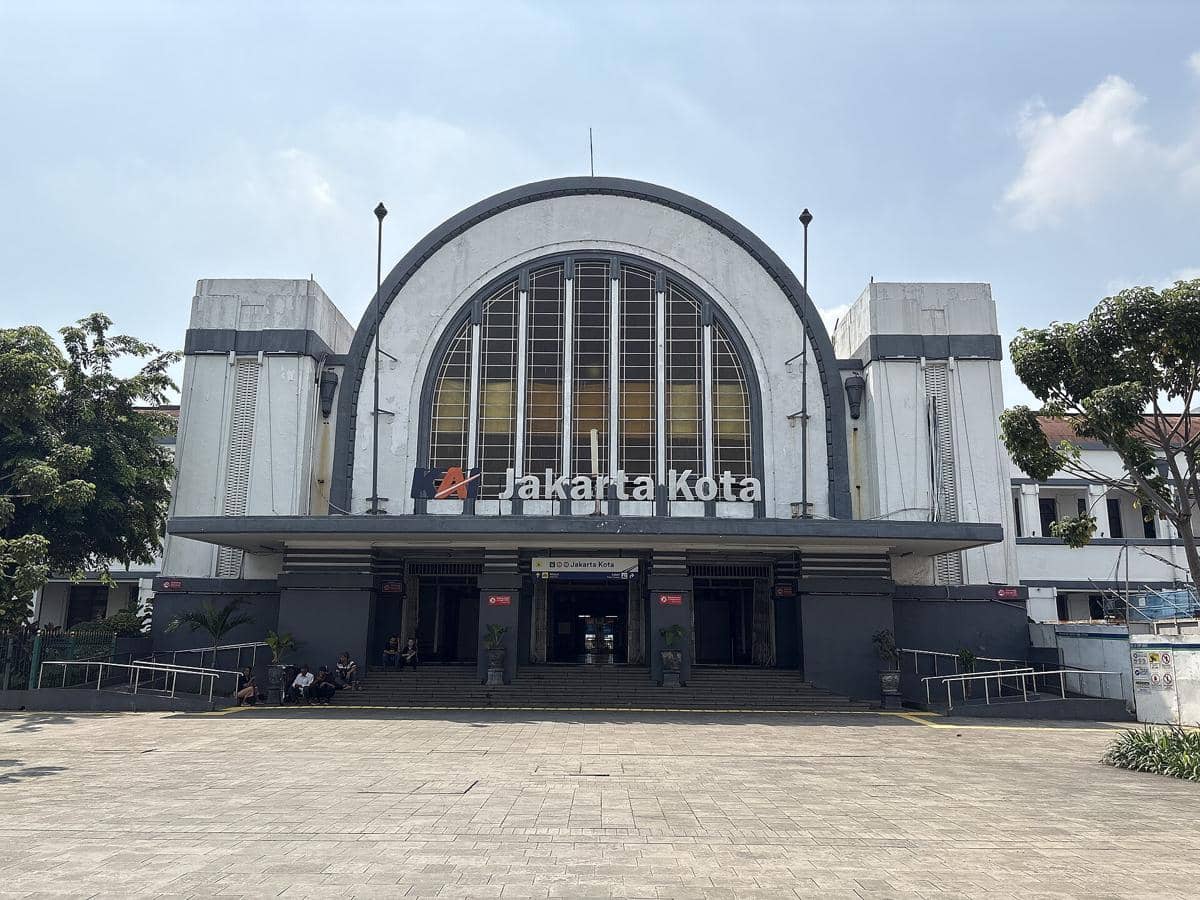 potret Stasiun Jakarta Kota, Jakarta
