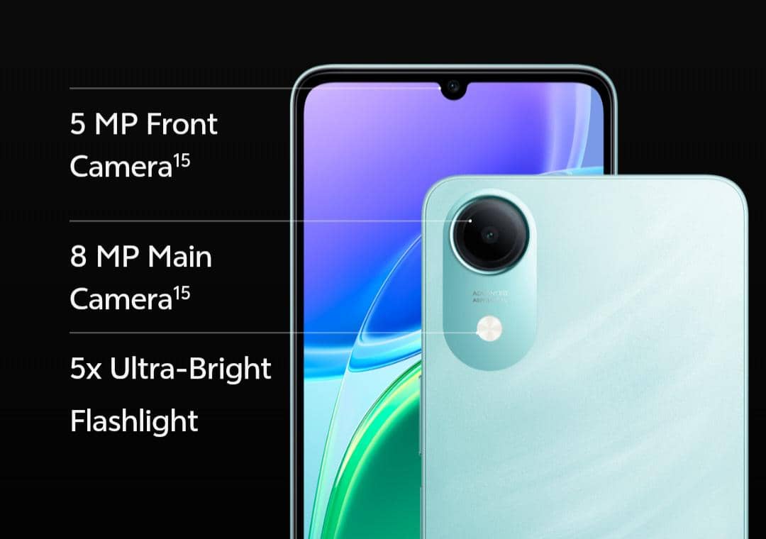 infografik kamera vivo T5e 