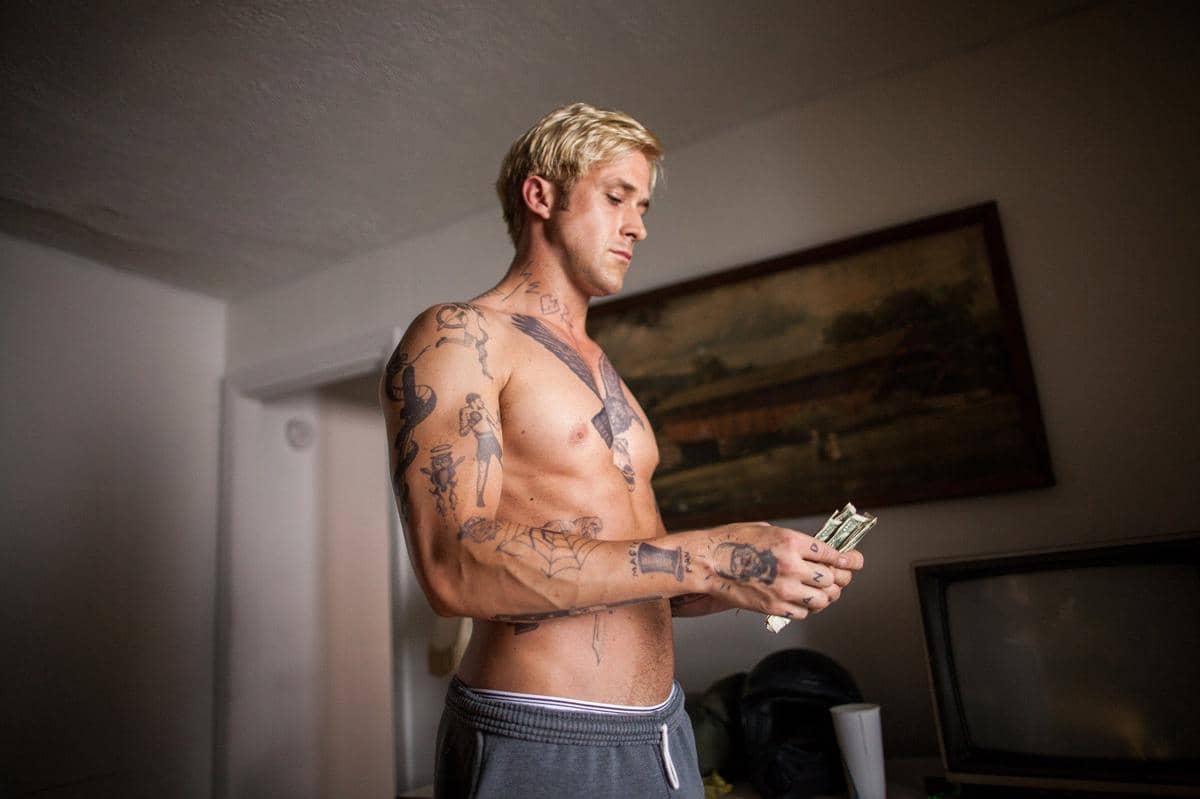 Ryan Gosling dalam film The Place Beyond the Pines