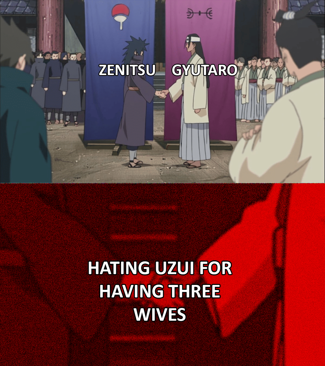 meme anime tentang cemburu