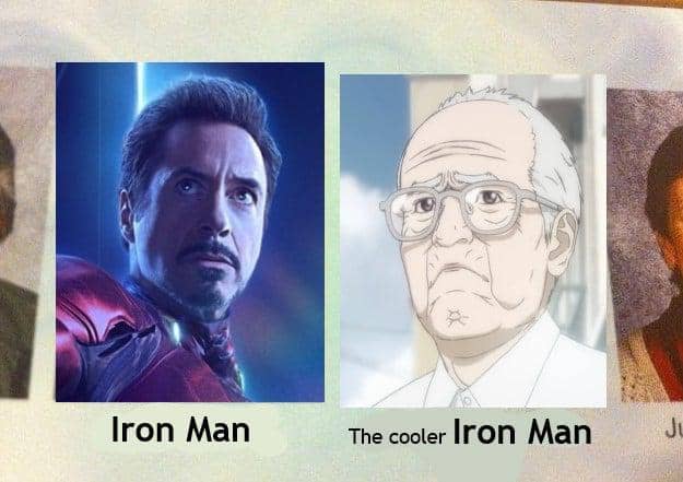 meme anime tentang siborg dan android